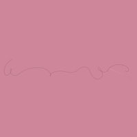 a pink background with a line drawn on it